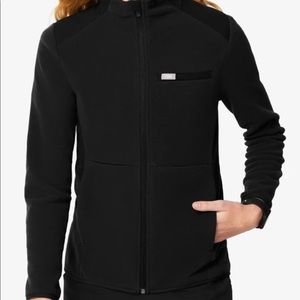 on shift fleece jacket